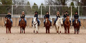 Spring 2022 NMSU Ranch Horse team