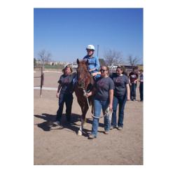 Image of therapeutic riding 