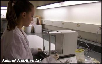 Image of animal nutrition lab
