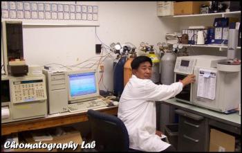 Image of chromatography lab